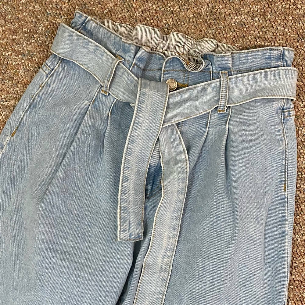 Paperbag highwaist jeans forever 21 size 28